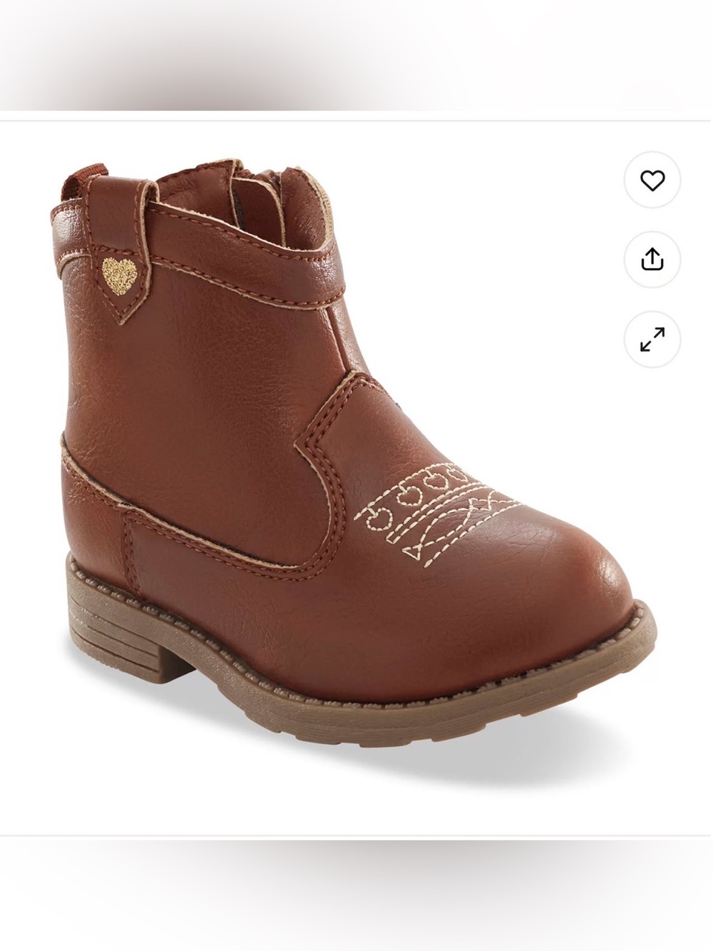 Carter's Delilah Brown Girls' Boot